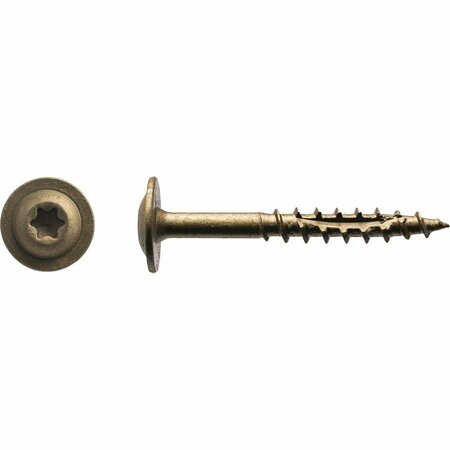 BIG TIMBER #8 x 1-1/4 In. Star Cabinet Screw 1 Lb. 1CAB8114